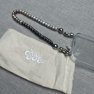 Ossa Beaded Phone Case with Strap